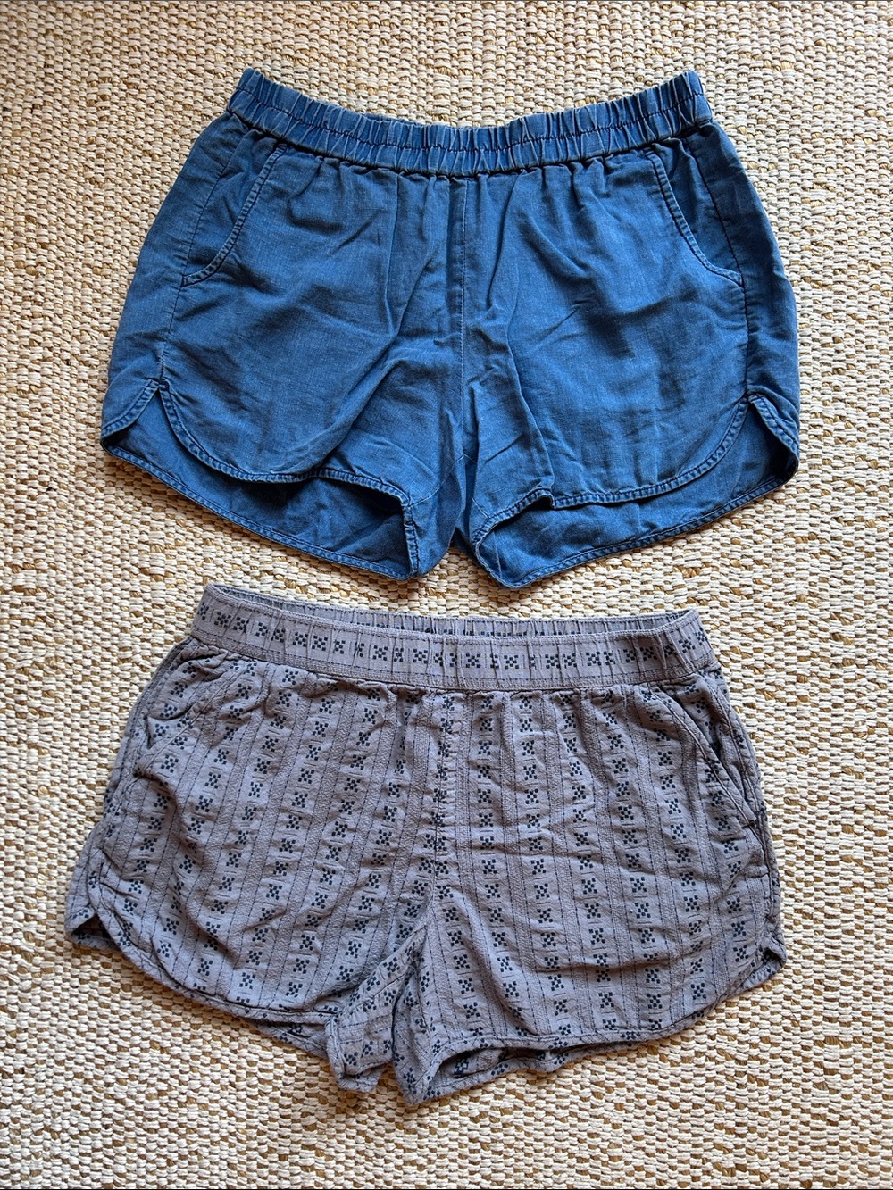 Madewell pull-on shorts bundle of 2